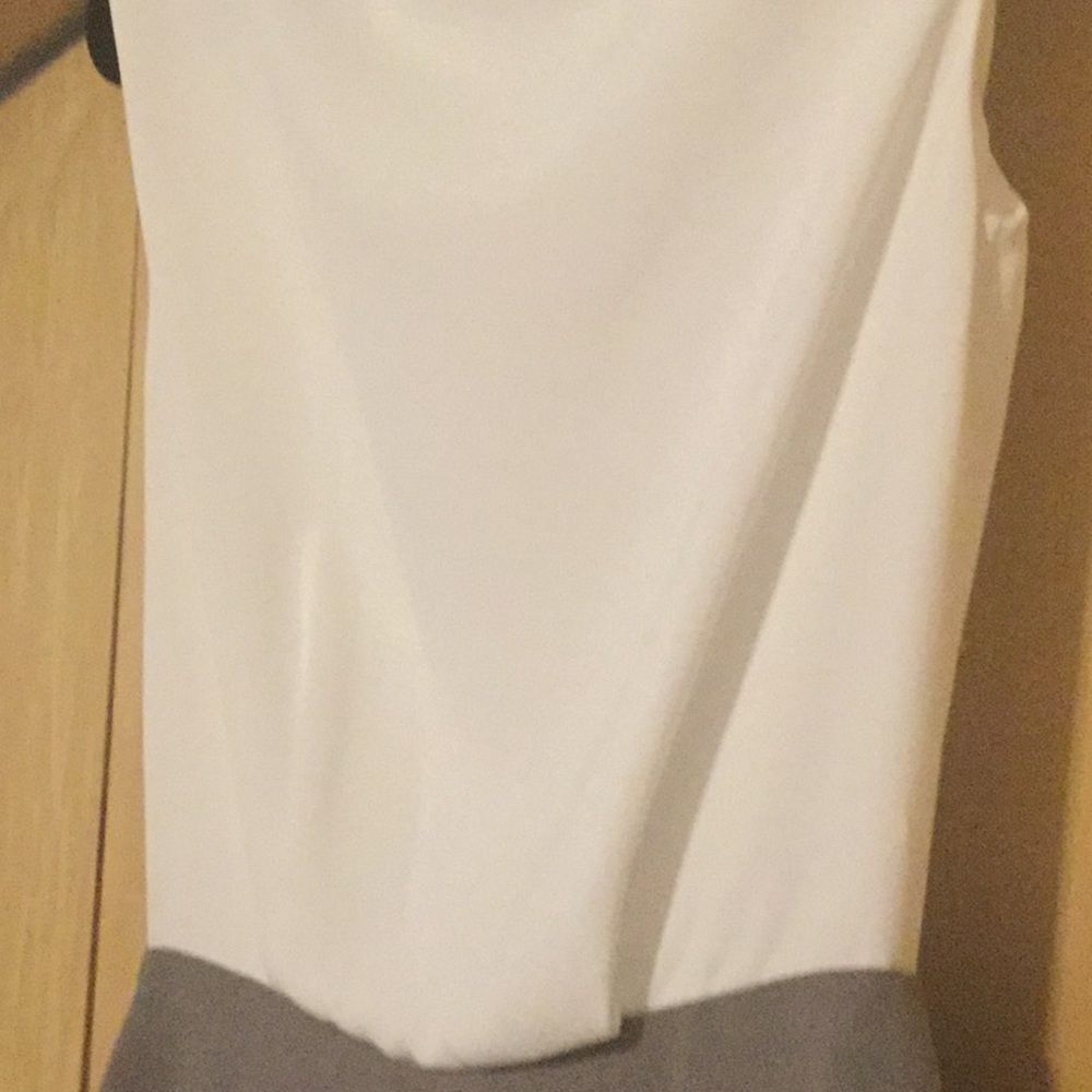 REISS Nima drape neckline crepe dress - Picture 9 of 14
